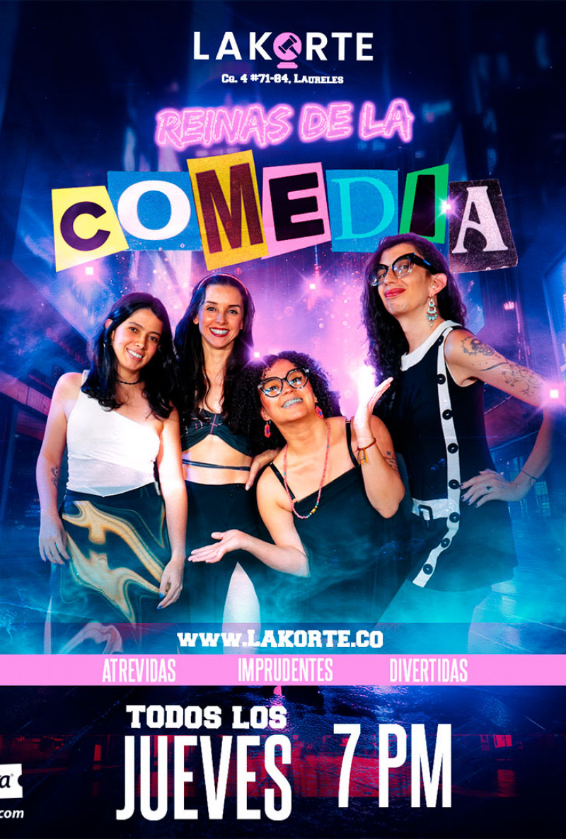 Reinas de la Comedia - Medellín