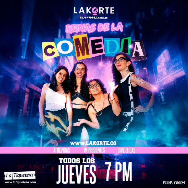 Reinas de la Comedia - Medellín