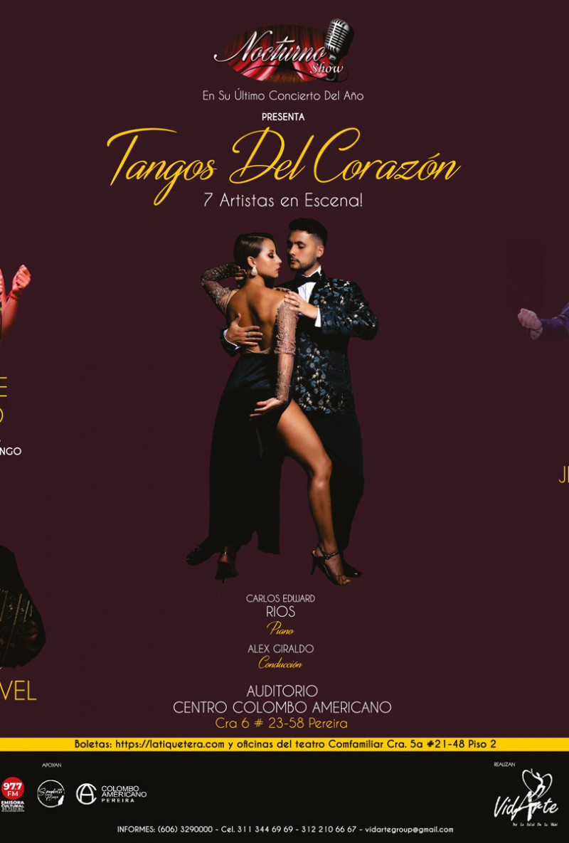 Nocturno Show: Tangos del Corazón