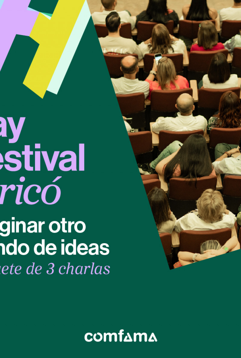 Paquete 3 conversaciones Hay Festival Jericó 2025