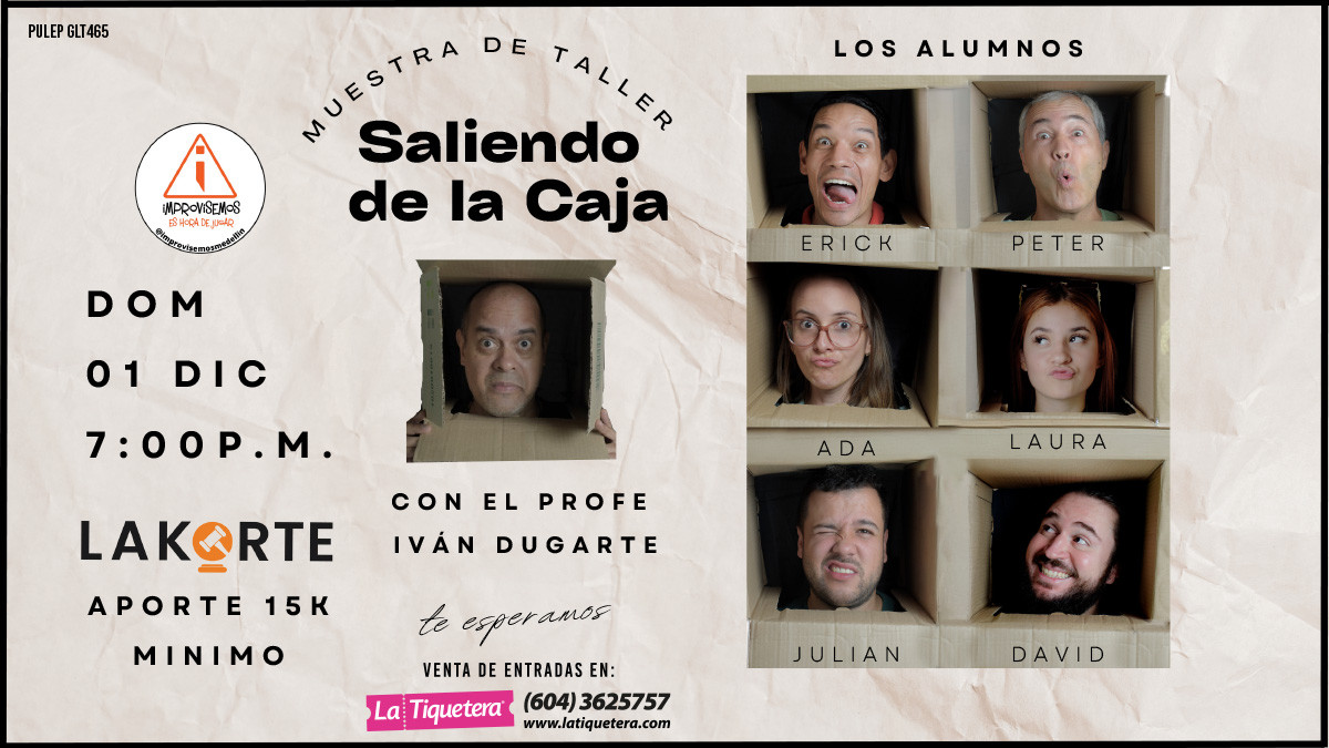Flyer del evento
