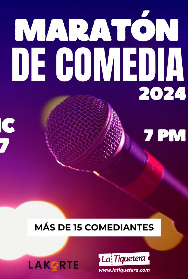 Maratón de comedia - Medellín