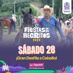 Desfile a caballo fiestas de los negritos - El Retiro Antioquia