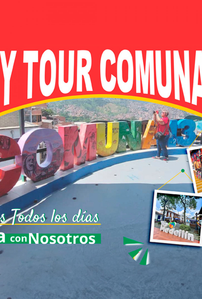 City tour comuna 13, grafitur