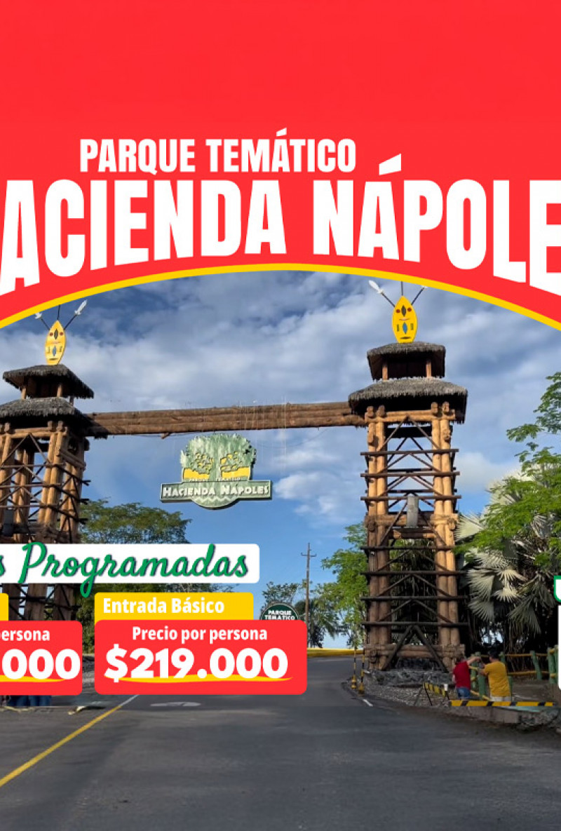 Tour Hacienda Nápoles + Santorini