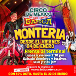 Circo de México de los hermanos Gasca en Montería 