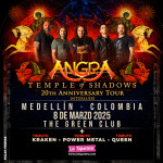 Angra en Medellín Temple of Shadows 20th Anniversary Tour Interlude