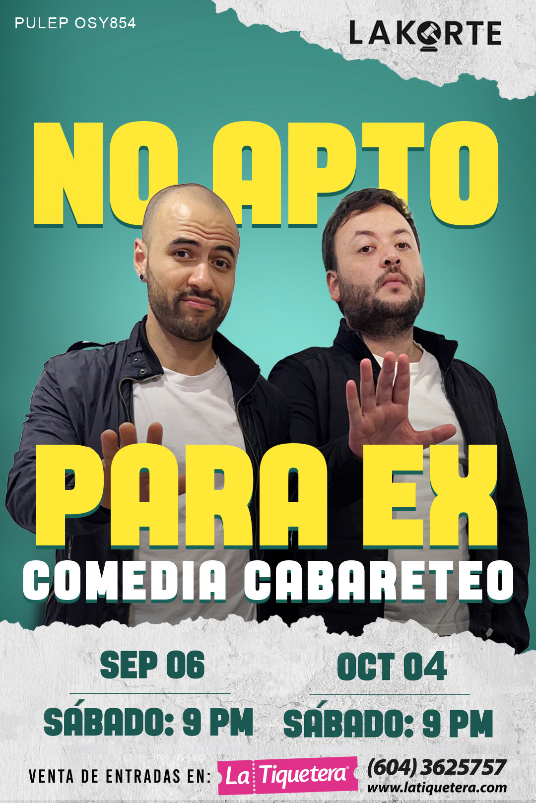 Flyer del evento