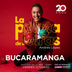 Andrés López en la Pelota de Letras 20 Años - Bucaramanga