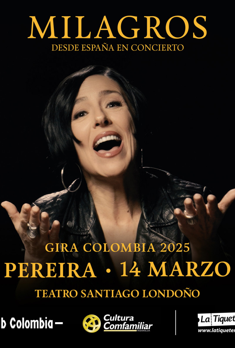 Concierto Milagros “Hecha de pedazos” Gira 2025 - Pereira