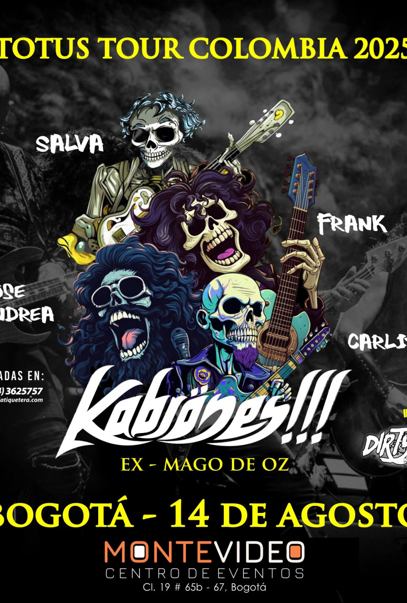 Los Kabrones Ex Mago de Oz - Bogotá