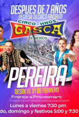 Circo Hermanos Gasca en Pereira