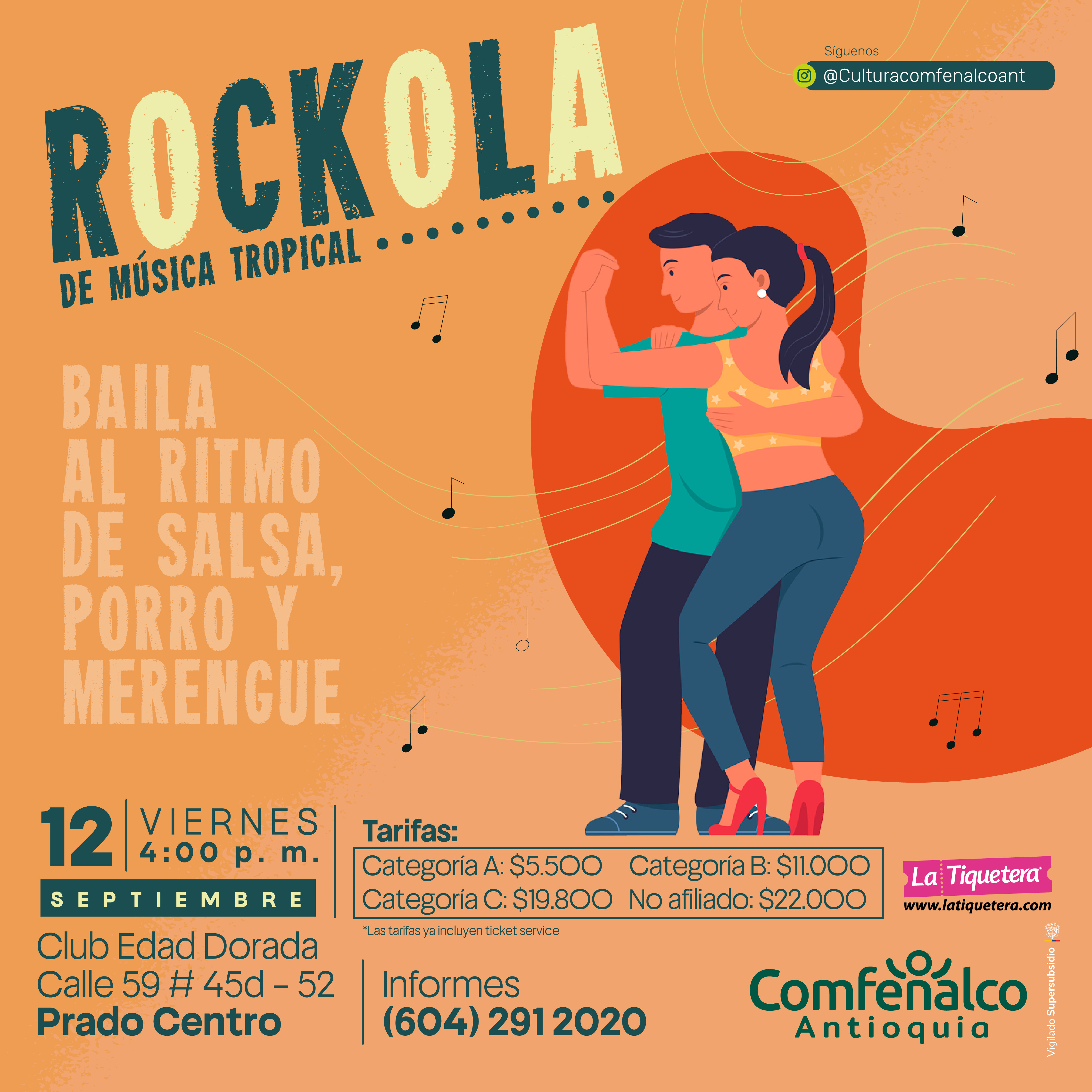 Flyer del evento