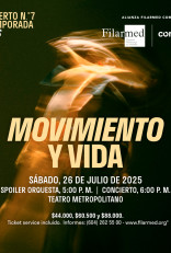 Concierto de Temporada No.7: Movimiento y vida