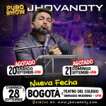 "Puro Show" de Jhovanoty en Bogotá 