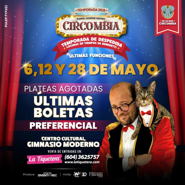 Circombia con Daniel Samper Ospina - Bogotá