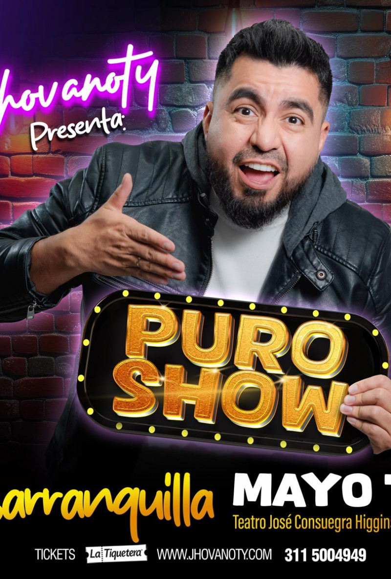 "Puro Show" de Jhovanoty en Barranquilla