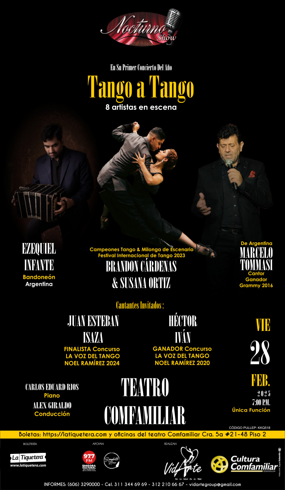 Flyer del evento