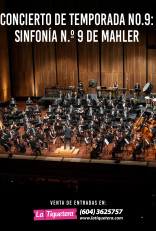 Concierto de Temporada No.9: Sinfonía n.º 9 de Mahler