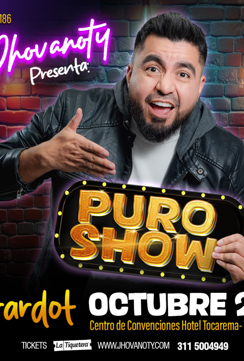 "Puro Show" de Jhovanoty en Girardot