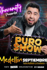"Puro Show" de Jhovanoty en Medellín