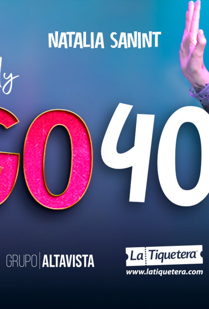 Natalia Sanint - Tengo 40 stand up comedy en Chía