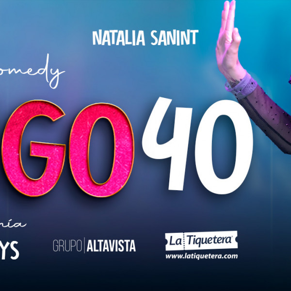 Natalia Sanint - Tengo 40 stand up comedy en Chía
