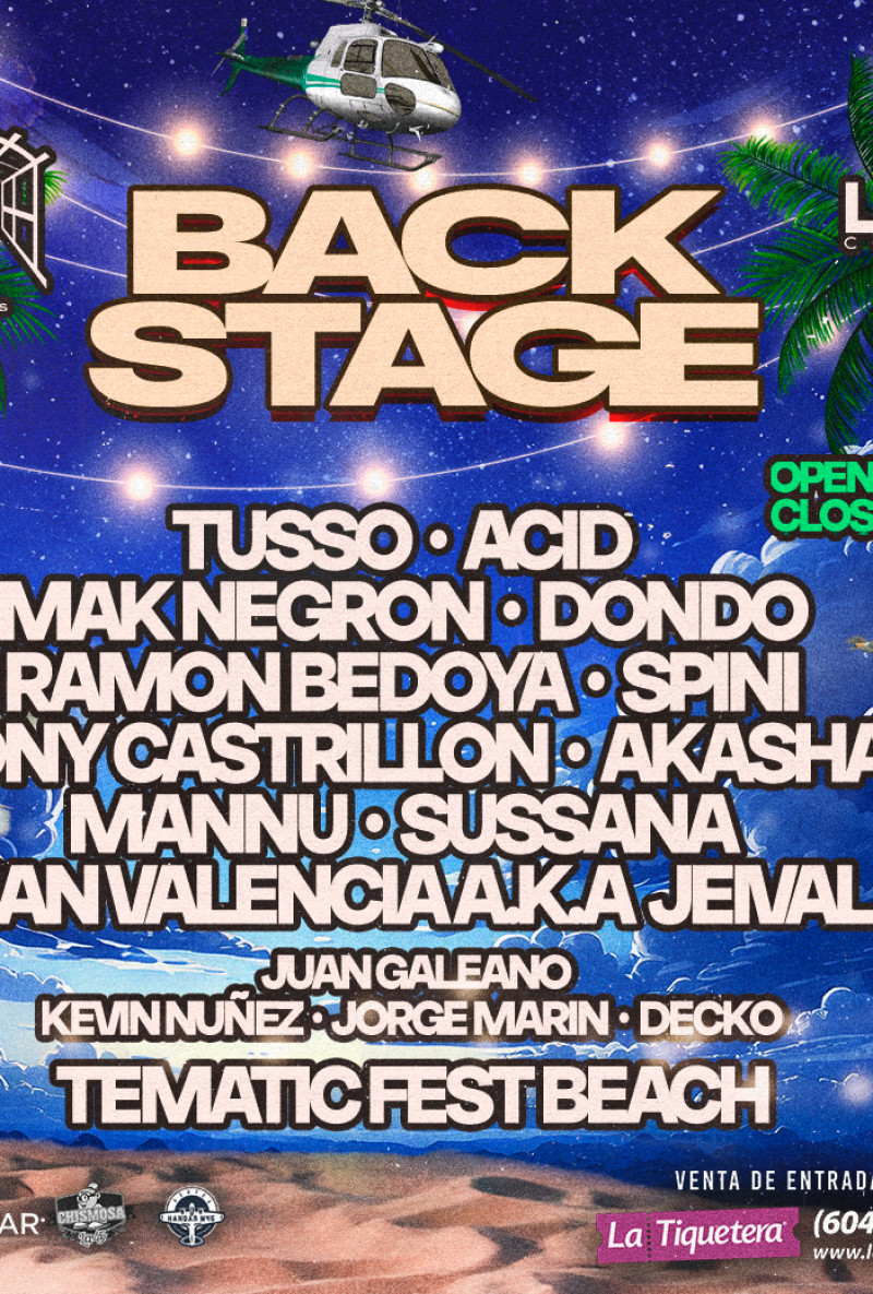Back Stage - Medellín