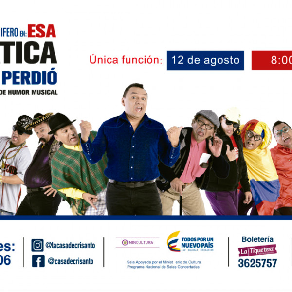 ESA PLATICA SE PERDIÓ SHOW DE HUMOR MUSICAL