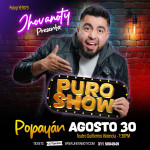 "Puro Show" de Jhovanoty en Popayán