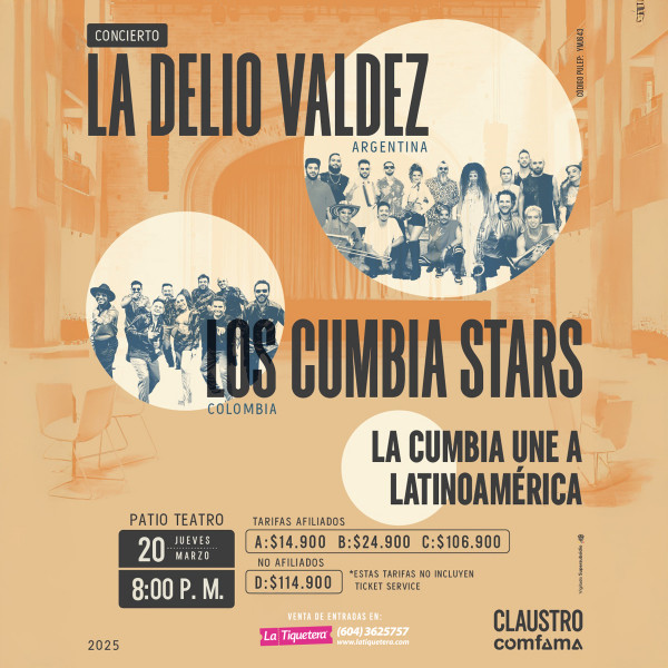 Concierto La Cumbia Une a Latinoamérica - Medellín
