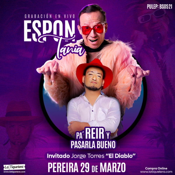EsponTania con Jorge Torres el Diablo - Pereira