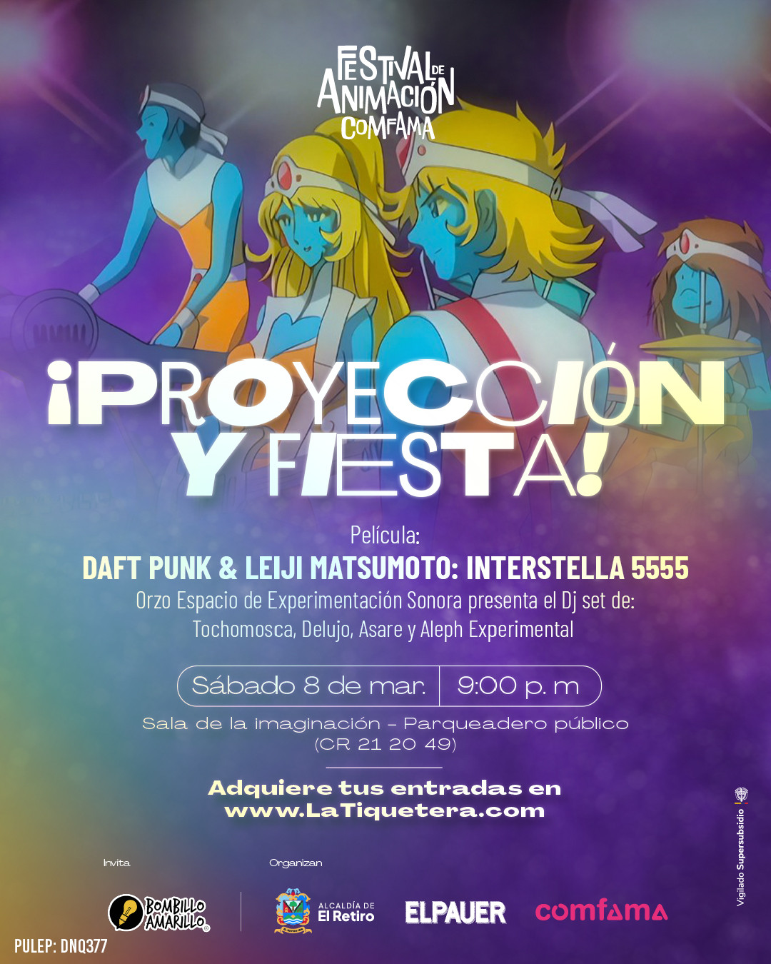Flyer del evento