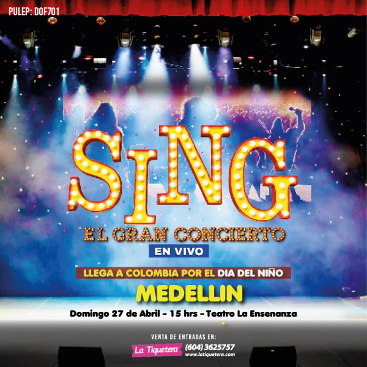 Flyer del evento
