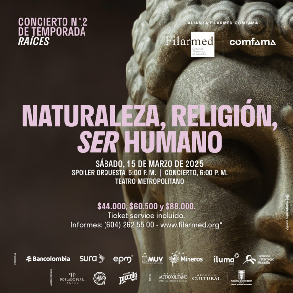 Concierto de Temporada No. 2 Naturaleza, religión, ser humano (Bancolombia)
