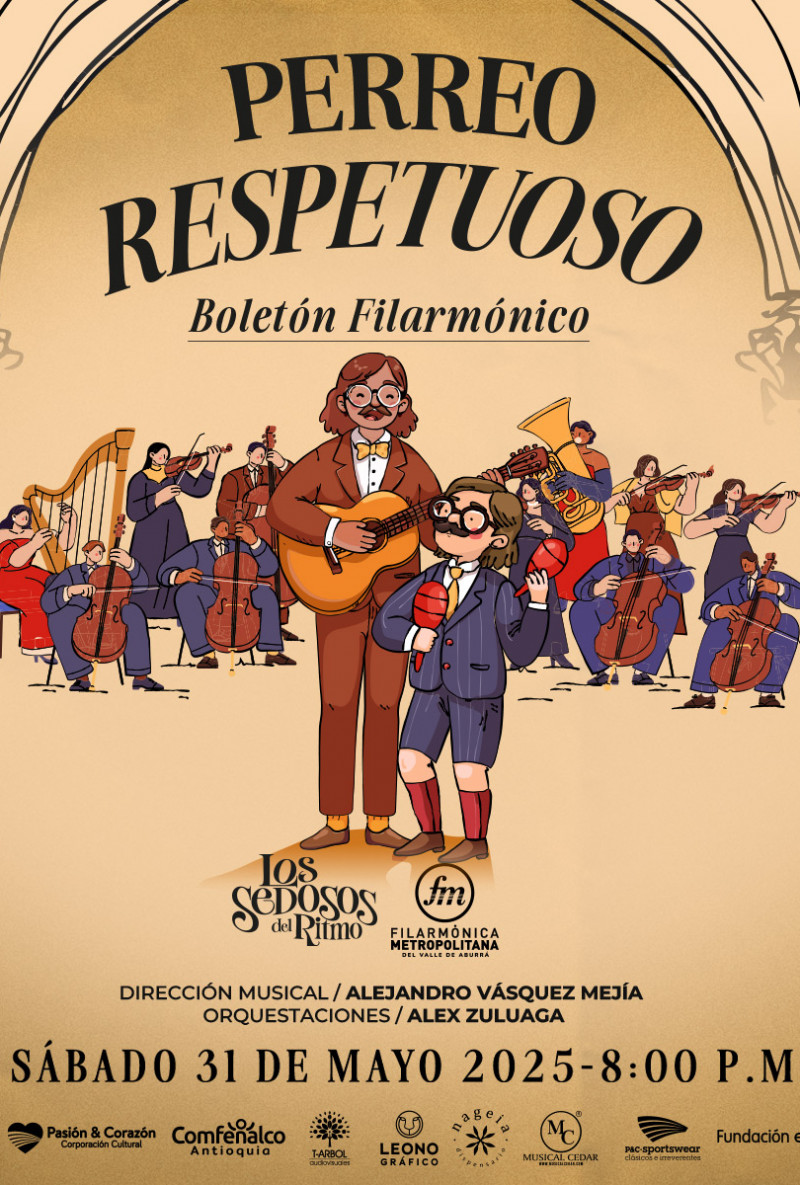 Perreo Respetuoso: Boletón Filarmónico en Medellín
