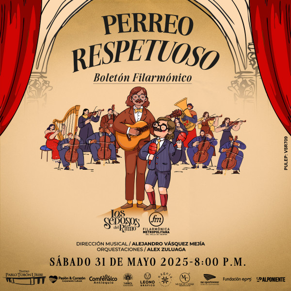 Perreo Respetuoso: Boletón Filarmónico en Medellín