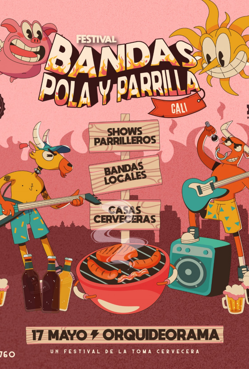 Bandas Pola y Parrilla Cali 2025