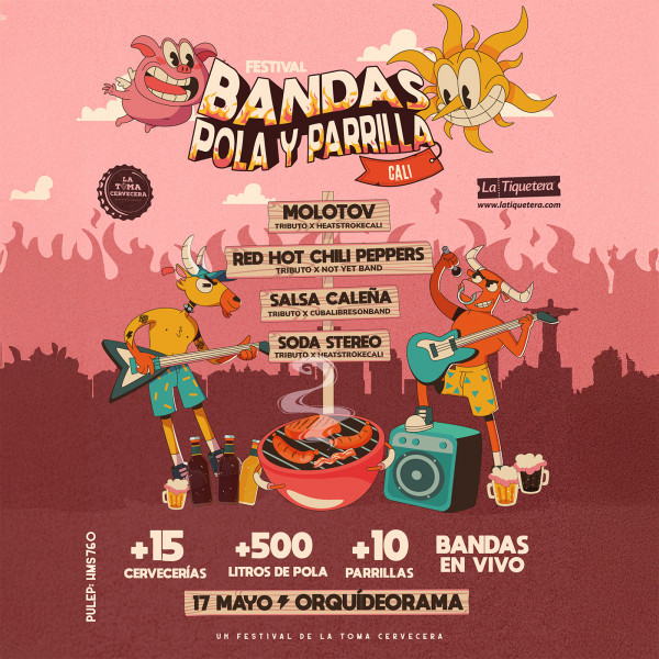 Bandas Pola y Parrilla Cali 2025
