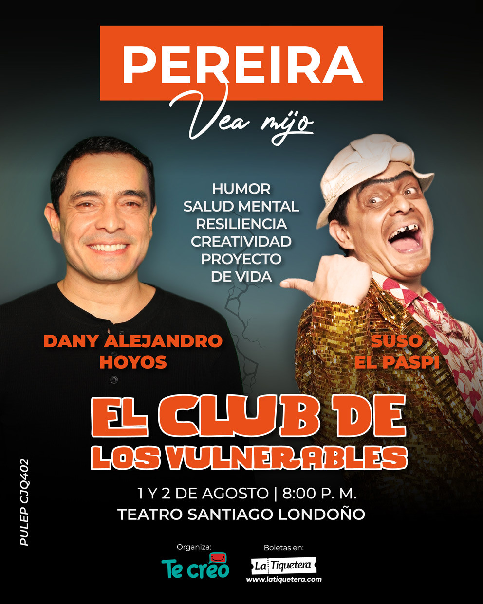 Flyer del evento