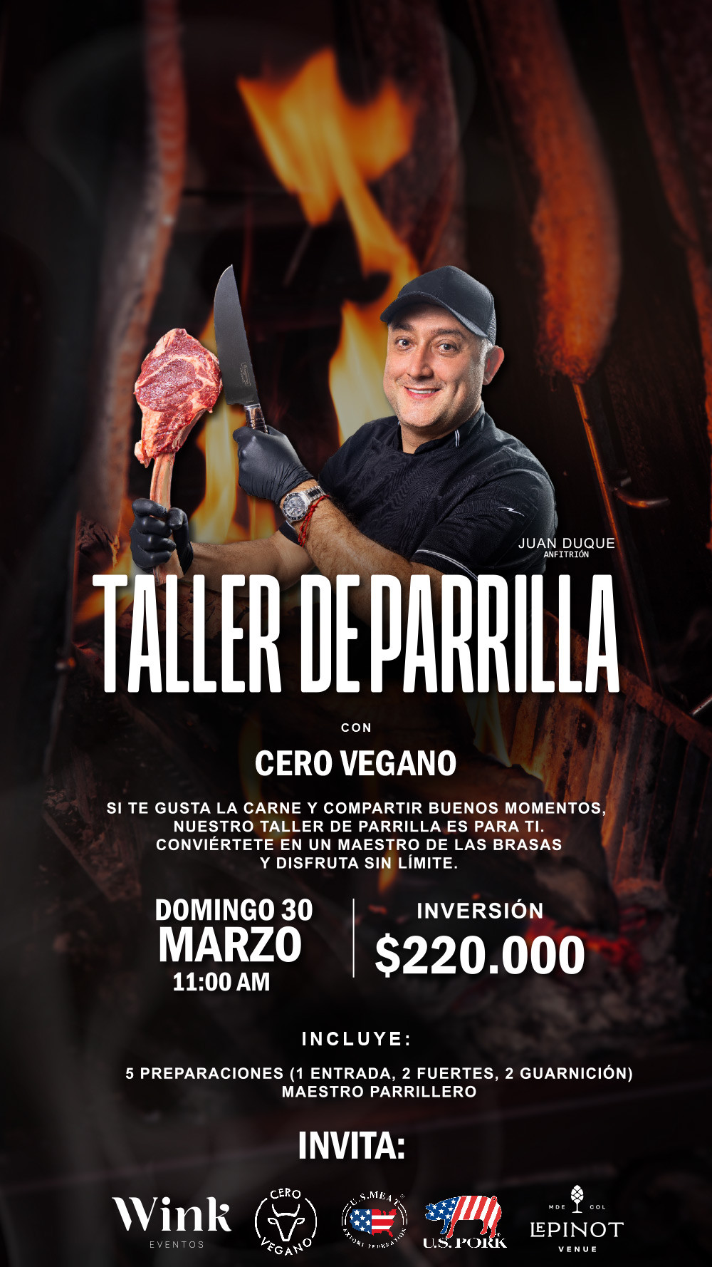Flyer del evento