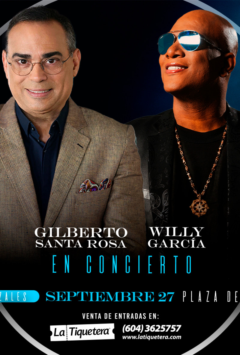 Gilberto Santa Rosa & Willy García en Manizales