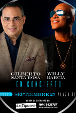 Gilberto Santa Rosa & Willy García en Manizales