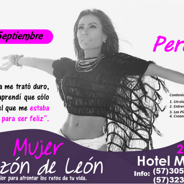 MUJER CORAZÓN DE LEÓN
