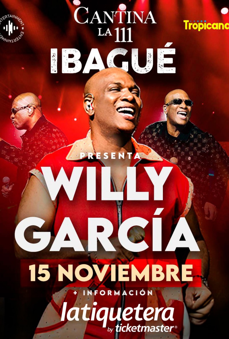Willy García en Ibagué