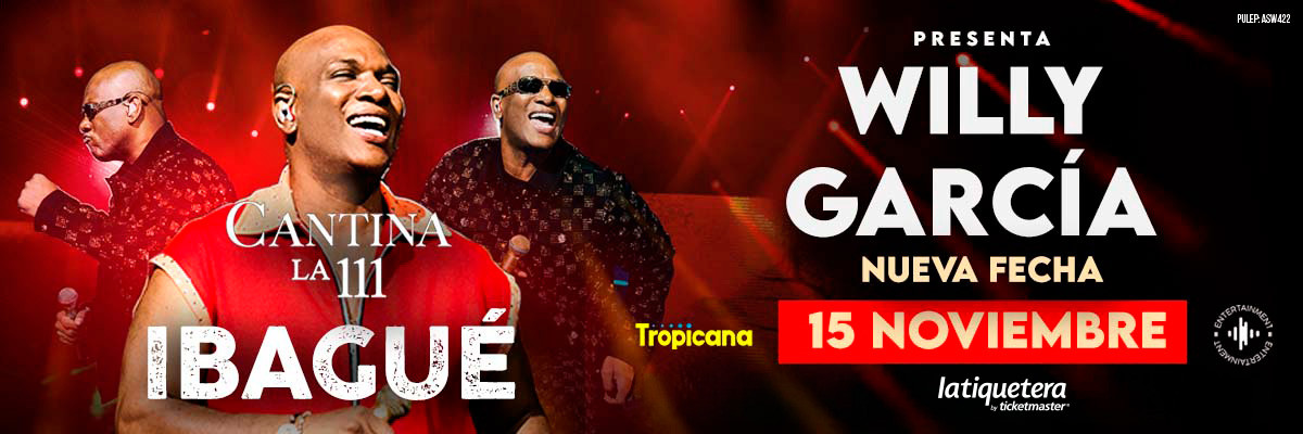 Willy García en Ibagué