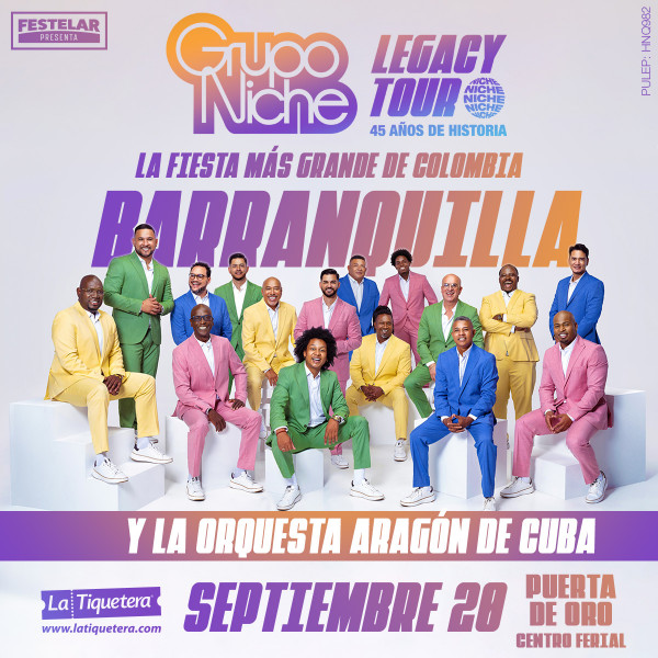 Grupo Niche Legacy Tour Barranquilla
