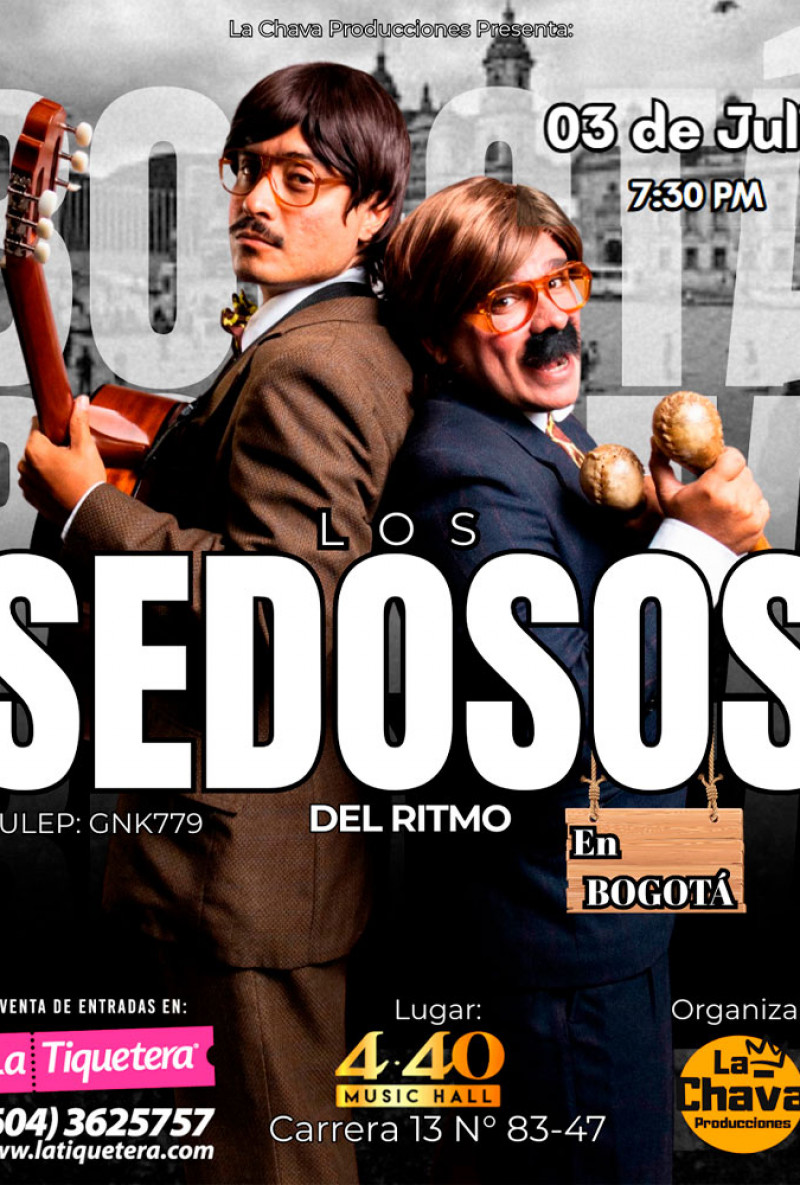 Los Sedosos del Ritmo en Bogotá