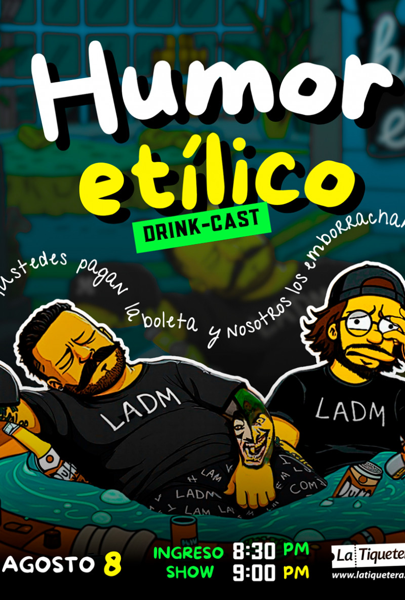 Humor Etílico, Drink-Cast en Medellín