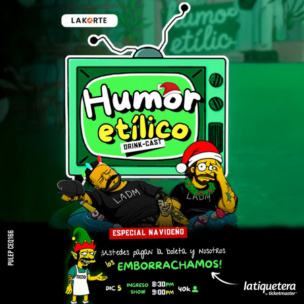 Humor Etílico, Drink-Cast en Medellín